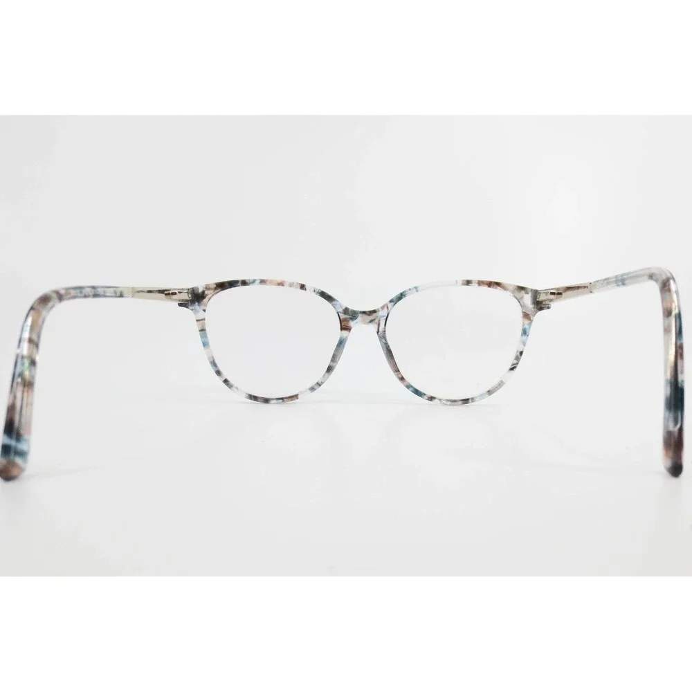 Bebe BB5215 Blue Floral Tortoise Rose Gold Optical Frames 52-16-135 Eyeglasses